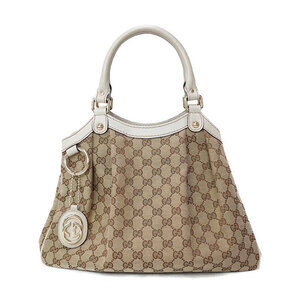 GUCCI Sukey GG Canvas Tote Bag